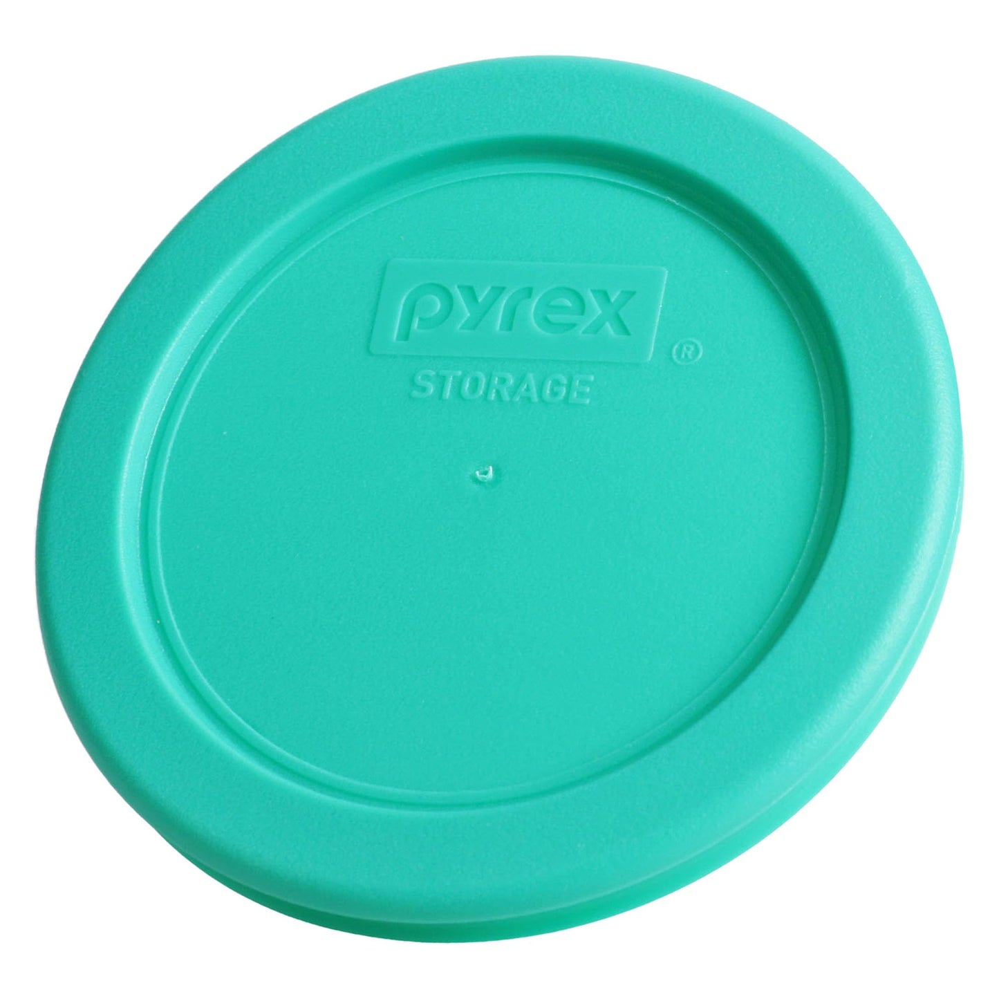 Pyrex 7202-PC 1-Cup Green Food Storage Replacement Lid (2-Pack) - Made in USA