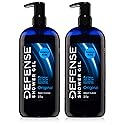 Defense Soap Tea Tree Body Wash | All Natural Organic Shower Soap for Athletes | Odor Control & Skin Fungal Protection for Sports, Post Workout