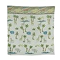 Saturday Knight Safari Fabric Shower Curtain