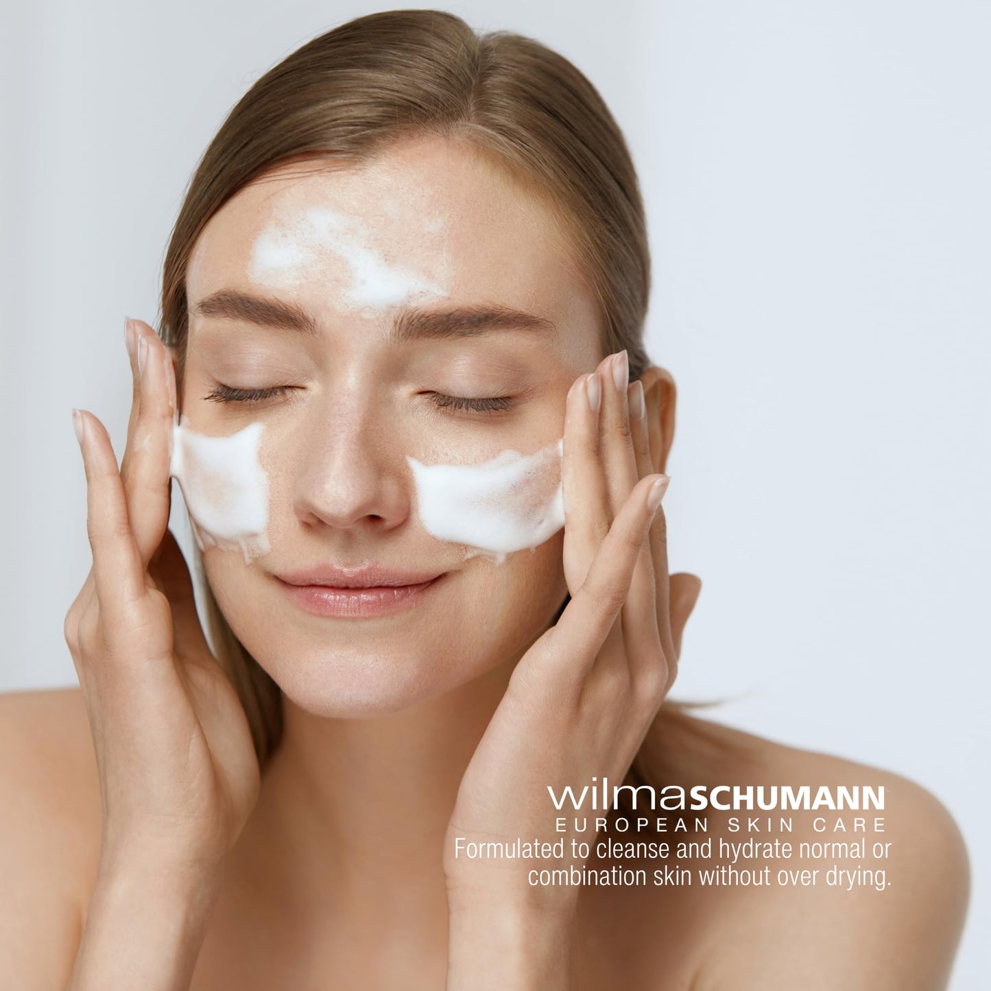 WILMA SCHUMANN Balancing Facial Cleanser Milk, Daily Face Wash, Facial Cleanser for Normal Skin, 7 oz
