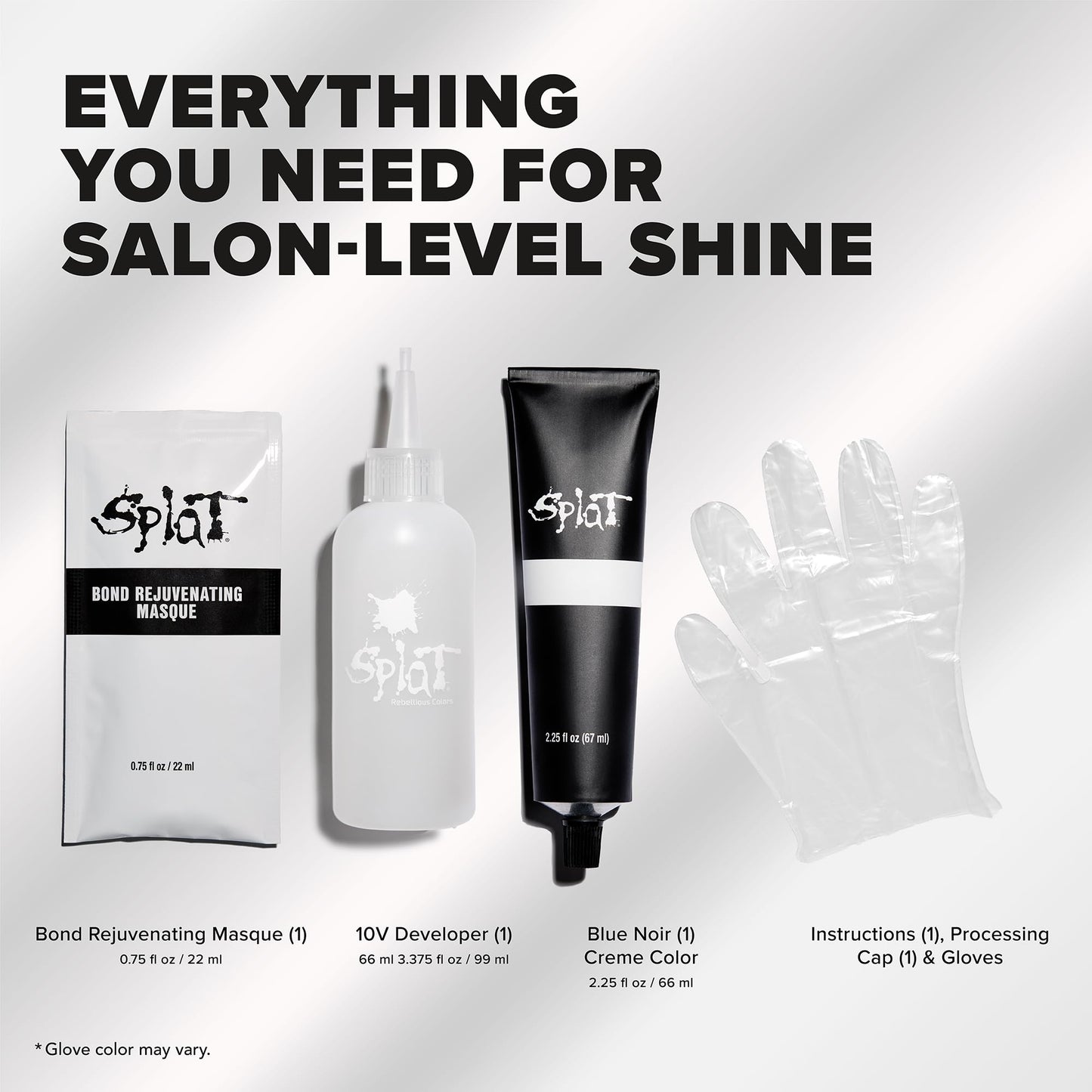Splat ColorShine Demi-Permanent Hair Color, Blue Noir