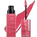 MAYBELLINE Super Stay Vinyl Ink Longwear No-Budge Liquid Lipcolor Make Up, Highly Pigmented Color and Instant Shine, Rogue, 1 Count