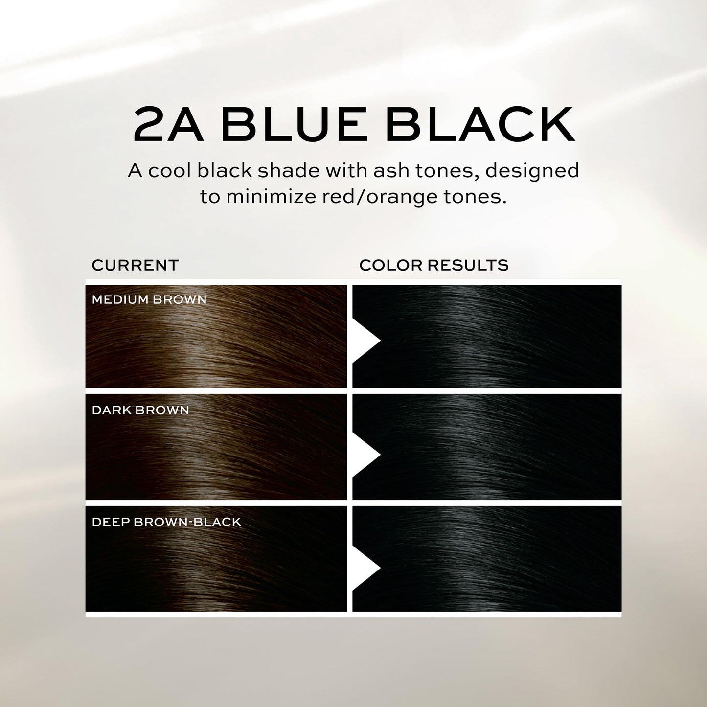 John Frieda Precision Foam Colour Permanent Hair Colour Kit Luminous Blue Black [2A] 1 Each (Pack of 2)