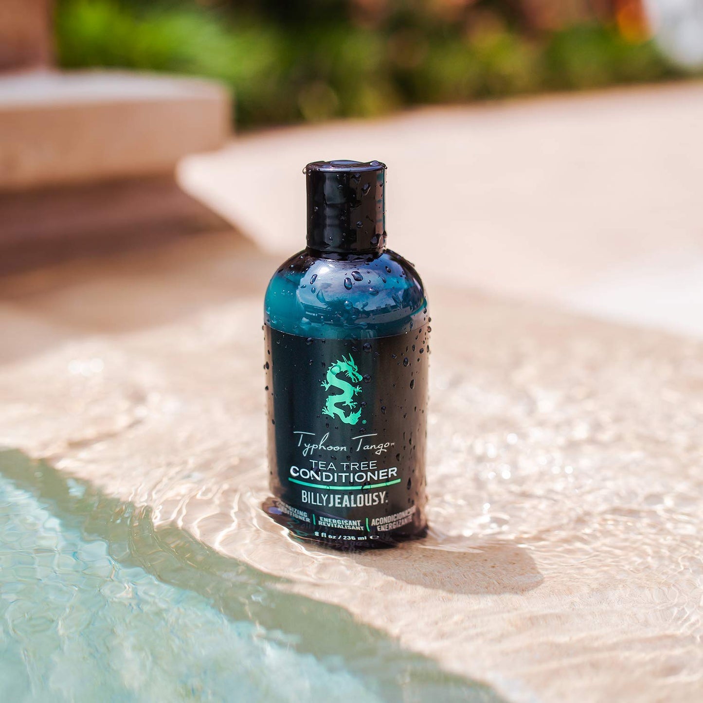 Billy Jealousy Typhoon Tango Tea Tree Conditioner for Men with Peppermint & Rosemary, Helps Prevents Flakes, Breakage & Split Ends, and Soothes Scalp