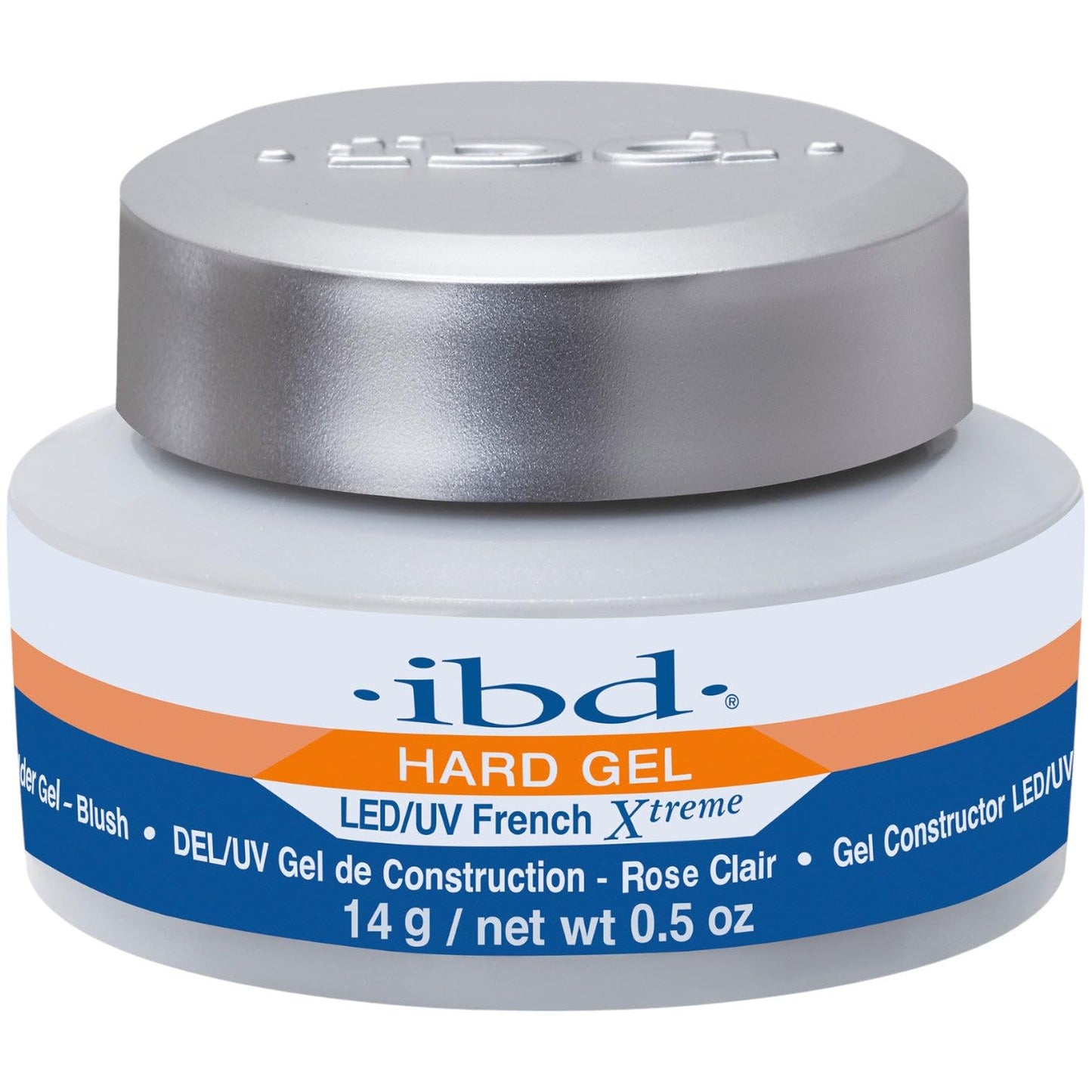 ibd LED/UV French Xtreme Hard Gel - Blush Builder Gel for Nail Extensions & Nail Enhancement, 0.5 oz Beauty & Personal Care IBD
