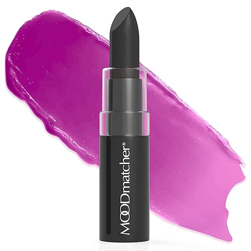 MOODmatcher Original Color Changing Lipstick - 12 Hours Long-Lasting, Moisturizing, Smudge-Proof, Glamorous Personalized Color, Premium Quality - Made