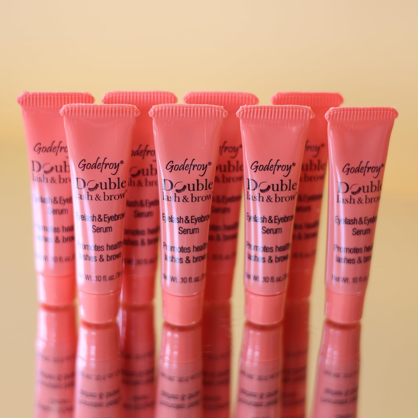 Godefroy Double Lash and Brow Treatment, for longer & thicker eyelash and eyebrows (3ml + applicator)