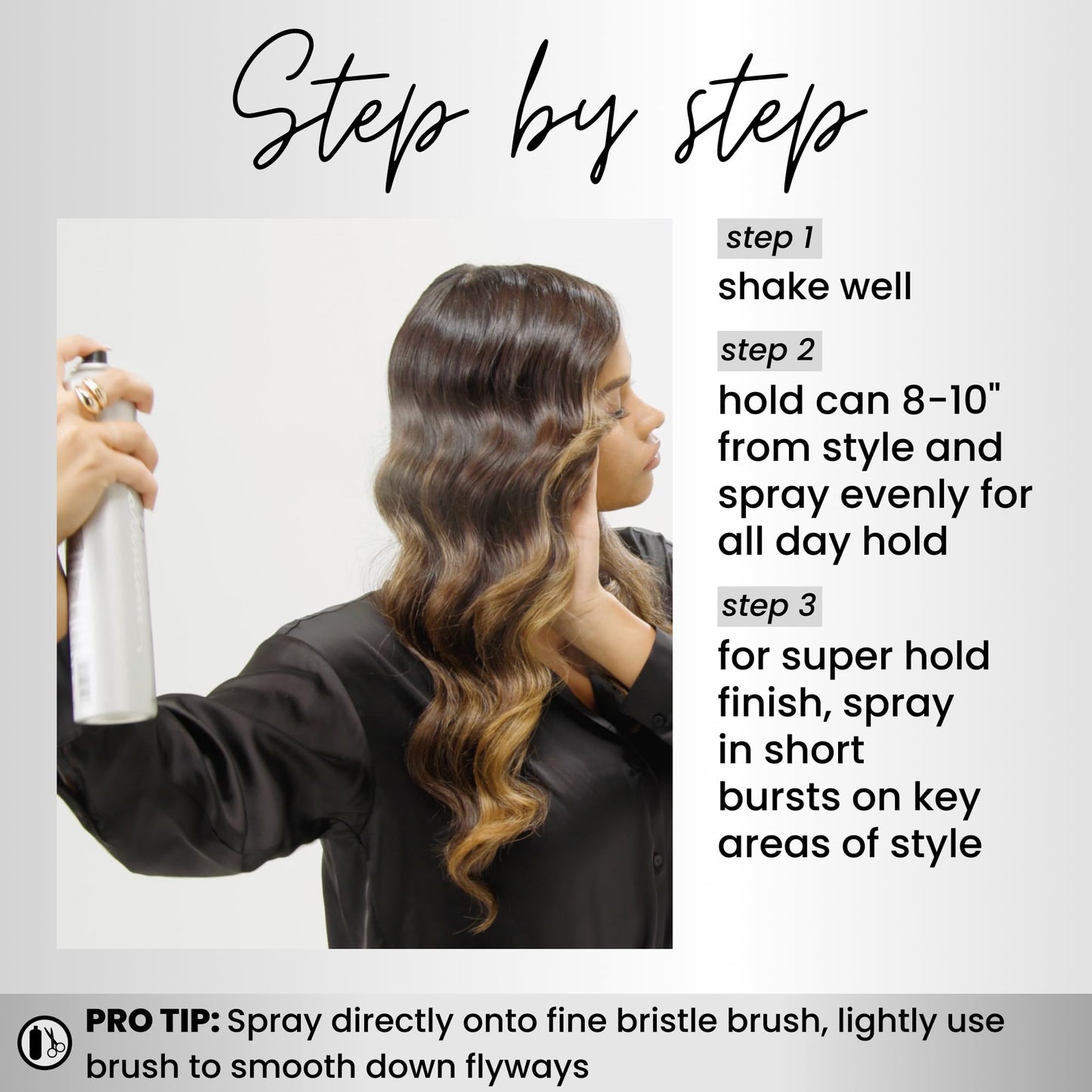 Kenra Platinum Finishing Spray 26 | Max Hold, Fast-Drying, Non-Flaking | Humidity-Resistant, High-Shine, All-Day Style, 10 oz