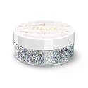 MARBLERS Holographic Face & Body Glitter [Crushed Holo Silver] 0.11oz (3g) | Chunky | Chopped | Flake | Non-Toxic | Cruelty-Free | Festival, Rave