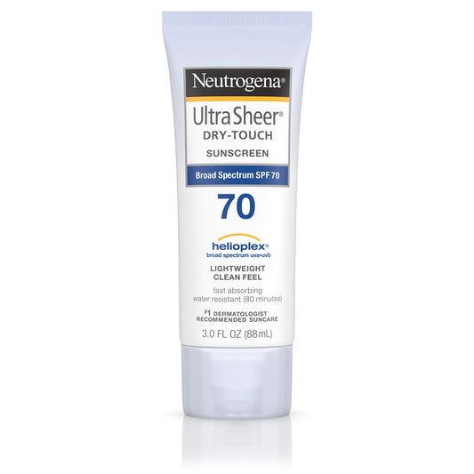Neutrogena Ultra Sheer SPF 70 3 OZ Beauty & Personal Care Neutrogena