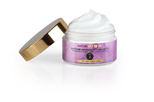 NATURALICIOUS Moisture Infusion Styling Creme (Kinky/Coily Edition)