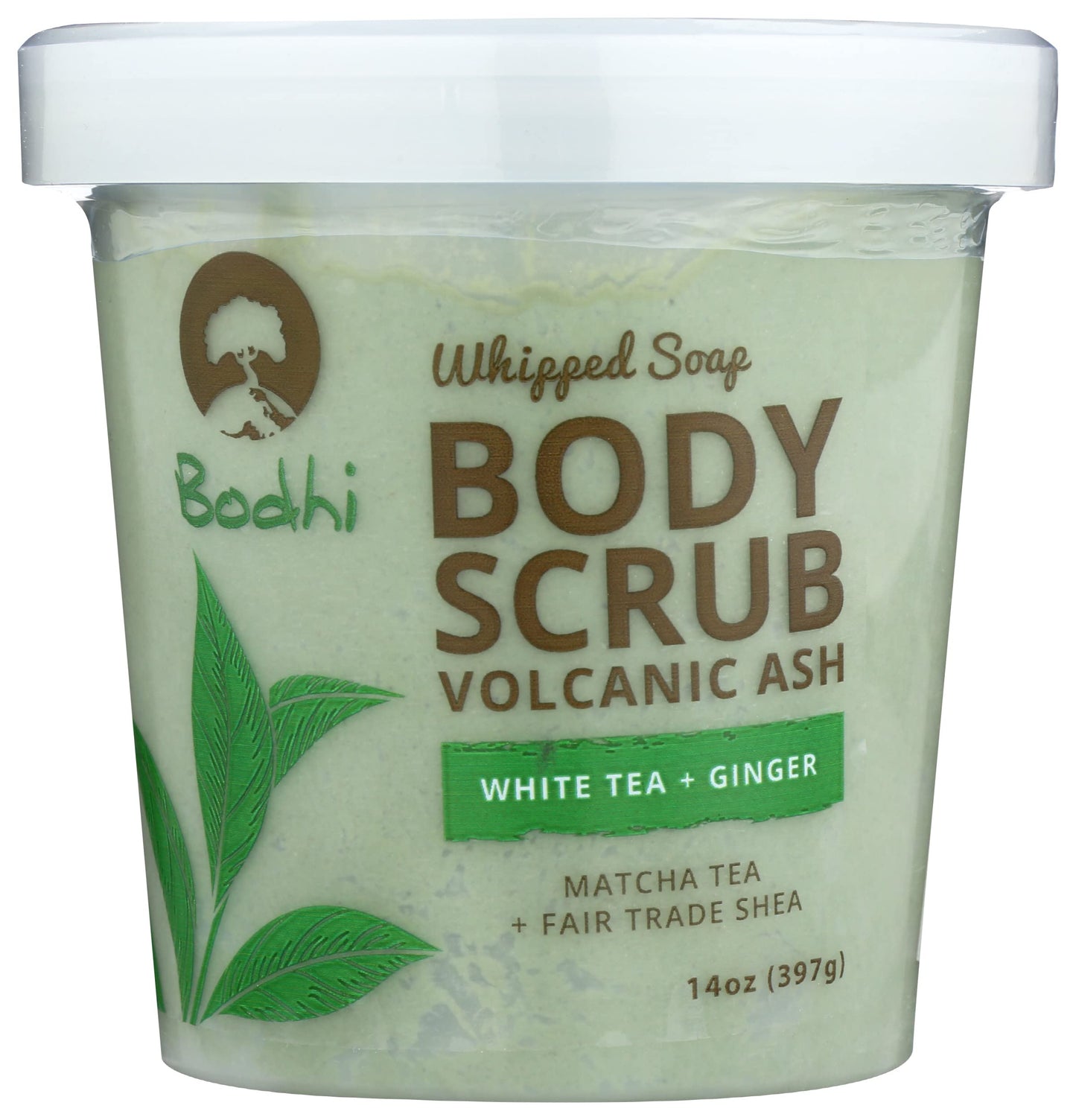 BODHI HANDMADE SOAP White Tea Ginger Whipped Soap, 14 OZ Beauty & Personal Care BODHI