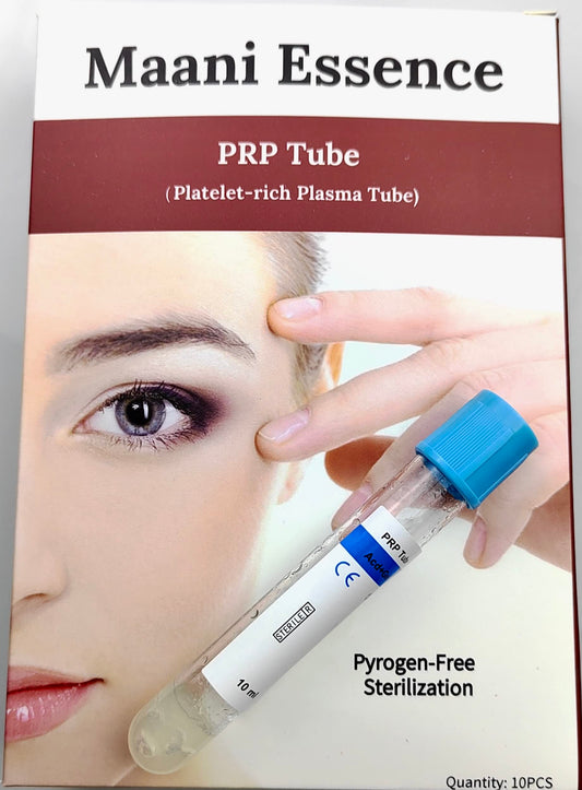 Maani Essence 10X 10ML Acid Bottom Negative Pressure Plastic Platelet Plasma Kit ACD Solution A & Gel Serum