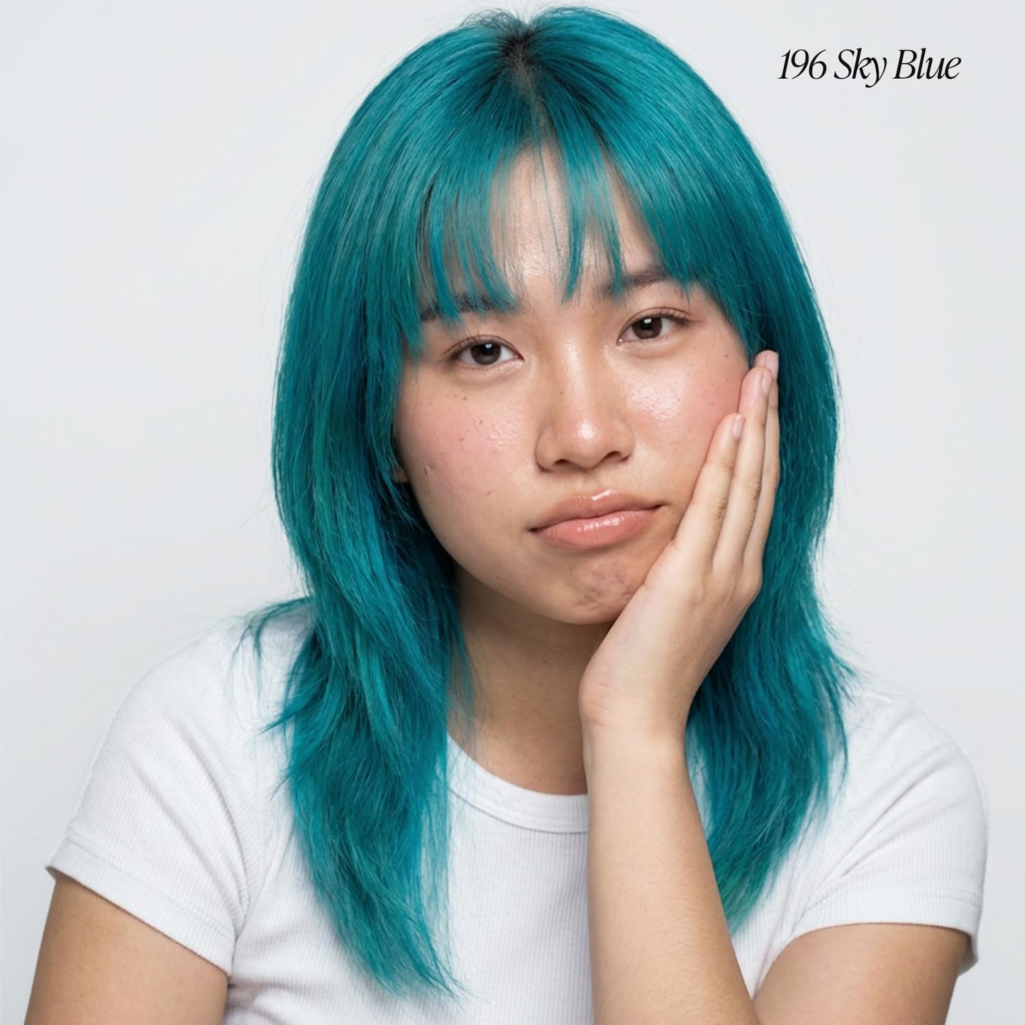 Adore Semi Permanent Hair Color (196 Sky Blue) (2 Pack) | Vegan & Cruelty-Free Blue Hair Dye | No Ammonia, No Peroxide, No Alcohol | 4 Fl Oz Beauty & Personal Care Adore