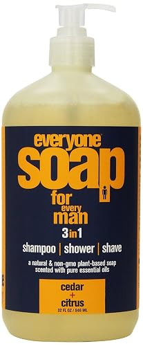Eo Products Everyone Soap for Men, Cedar/Citrus, 32 Ounce