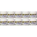 Collagen Beauty Cream Made With 100% Pure Collagen Promotes Tight Skin Enhances Skin Firmness 2 Oz. Jar Pack Of 10