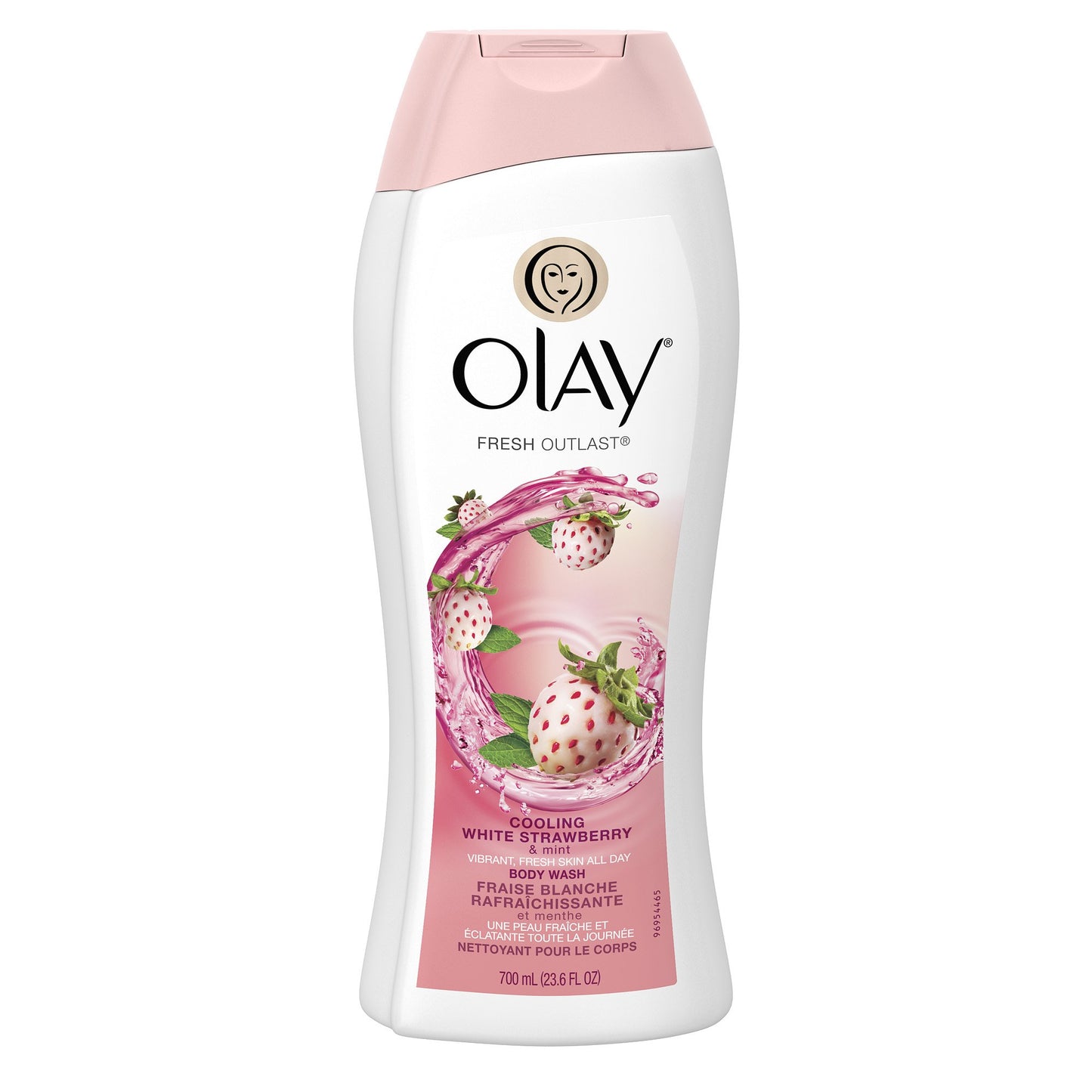 Olay Cleansing Body Wash, Silky Berry, 23.6 Fluid Ounce (Pack of 6)