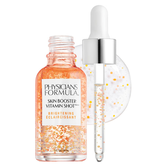 Physicians Formula Skin Booster Vitamin Shot, Brightening Serum with Vitamin C, Licorice & B3, Targets Dark Spots for Radiant Glow - Brighten