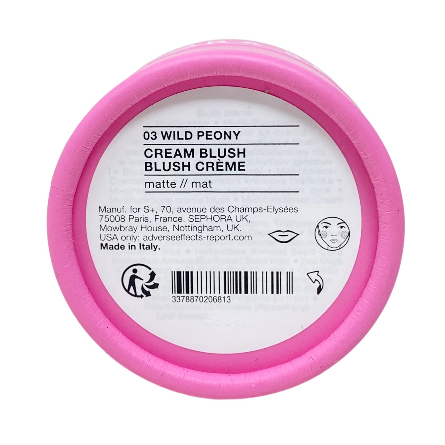 Sephora Collection Multiuse Cream Blush - 03 Wild Peony (3.5 g / 0.12 oz)