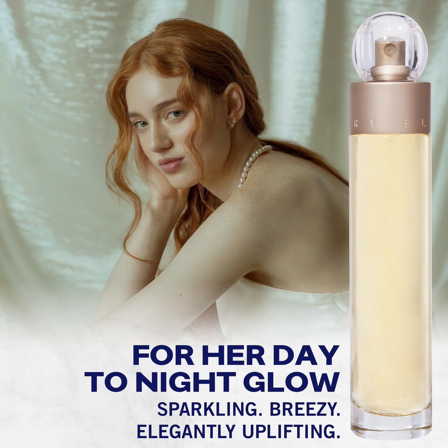 Perry Ellis 360° Eau De Toilette Spray for Women - Perfume for Women, EDT, Light & Bright Floral Fragrance, Designer Scent for Her, Long Lasting - 6.8