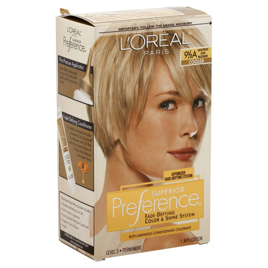 L’Oreal ParisSuperior Preference - 9-1/2A Lightest Ash Blonde (Cooler) 1 Each