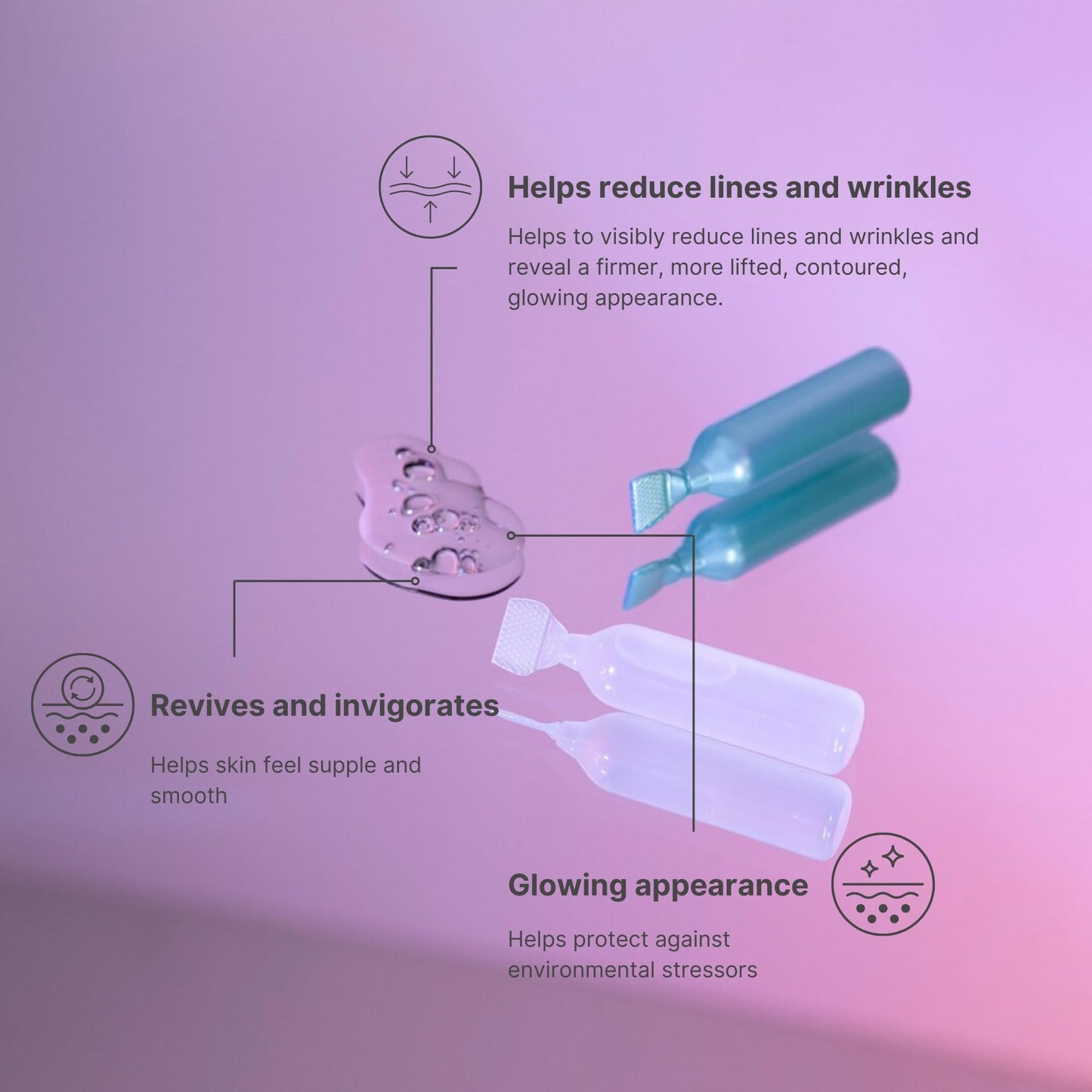 Nu Skin ageLOC GS Facial Gels | Expertly Formulated 2-Step At-Home Anti-Aging Treatment for Visibly Reduced Lines, and Glowing, Youthful Skin, Infused