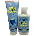 Bath & Body Works Blue Raspberry Burst Body Lotion & Ultimate Hydration Body Cream Set - Fruity Berry Moisturizer Duo