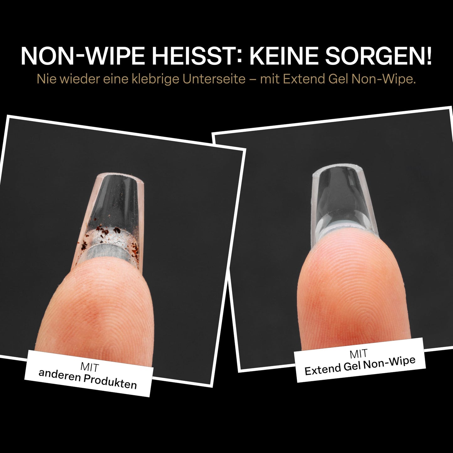 APRÉS Nail Non-Wipe Extend Gel, Soak Off HEMA-Free TPO-Free Gel-X Tips Adhesive 15ml / 0.5oz Beauty & Personal Care APRÉS