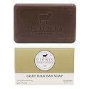 Dionis Goat Milk Skincare 6oz Vanilla Bean Scented Hand & Body Bar Soap - Moisturize, Restore, for All Skin Types, Non Greasy, No Residue - Cruelty
