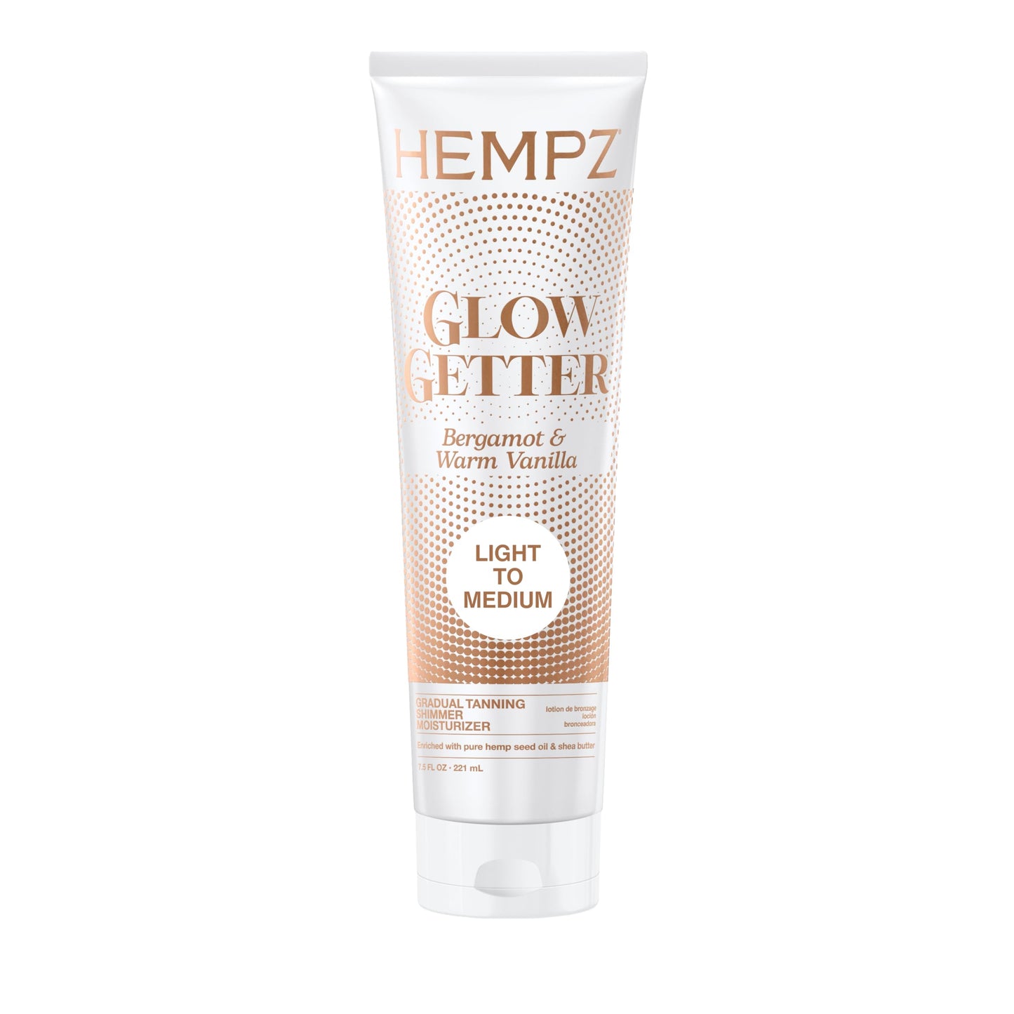 Hempz Glow Getter Gradual Self-Tanning Light to Medium 7.5 oz.