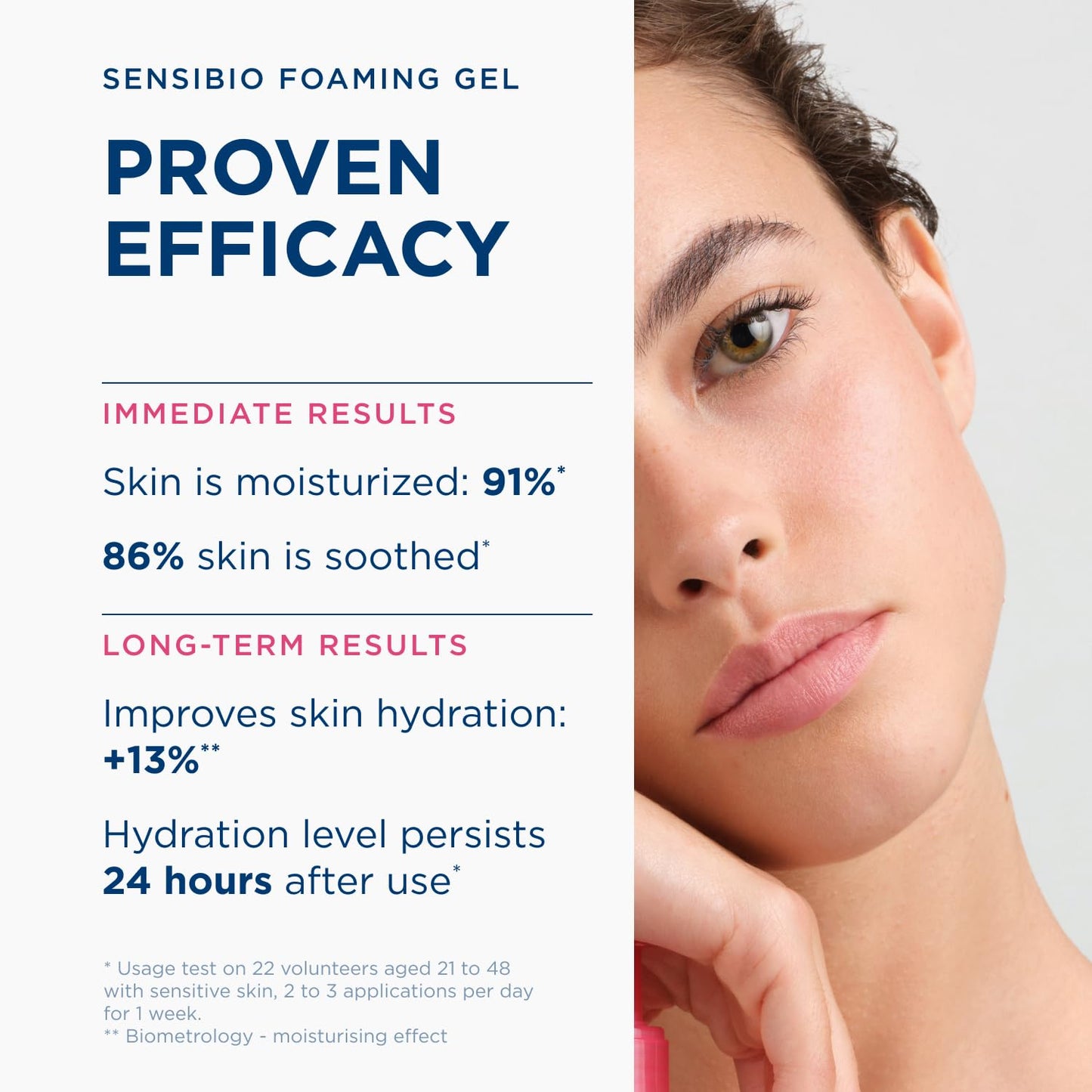 Bioderma Sensibio Foaming Gel Gentle Face Cleanser, Cleansing and Makeup Removing Refreshing Feeling for Sensitive Skin, Unscented, 16.9 Fl Oz Beauty and Personal Care Bioderma