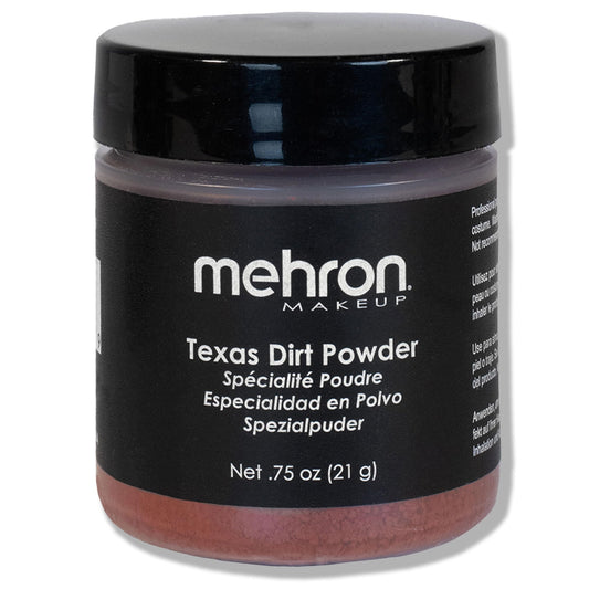 Mehron Texas Dirt Special Effects Makeup Powder (0.75 oz), Medium
