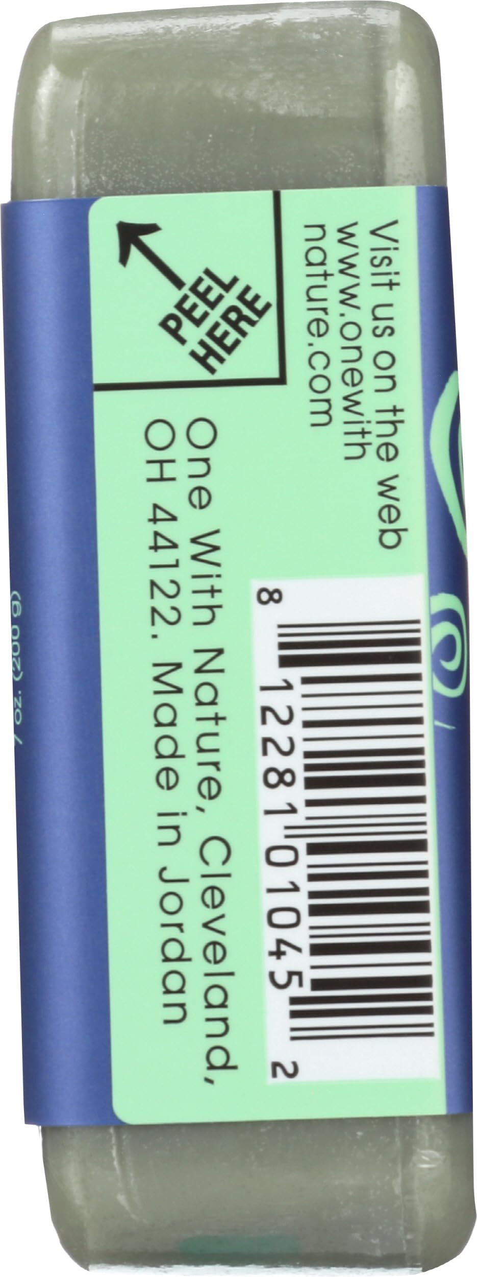 One With Nature, Bar Soap French Green Clay, 7 Ounce