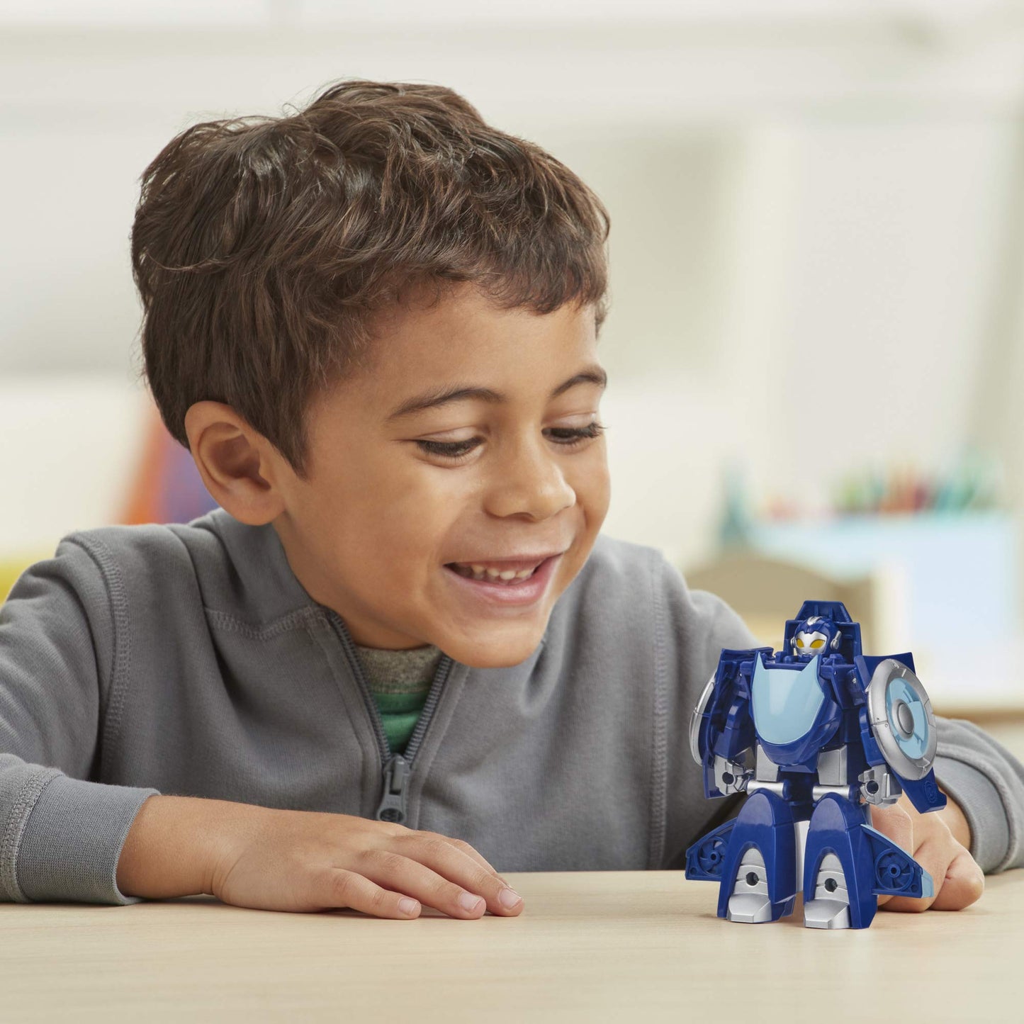 Transformers Playskool Heroes Rescue Bots Academy Whirl The Flight-Bot Converting Toy, 4.5-Inch Action Figure, Toys for Kids Ages 3 and Up