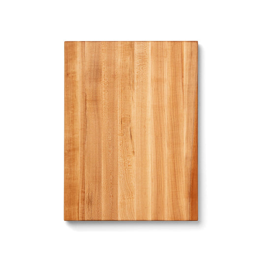 John Boos R-Board Series Rectangular Wooden Maple Cutting Board 20”x15” - 1.5” Thick, 12-lb Reversible Butcher Block with Edge-Grain & Finger Grips…