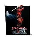 McFarlane Toys - Marvel Deadpool 1:10th Scale Collectible with Scene (Deadpool #1)