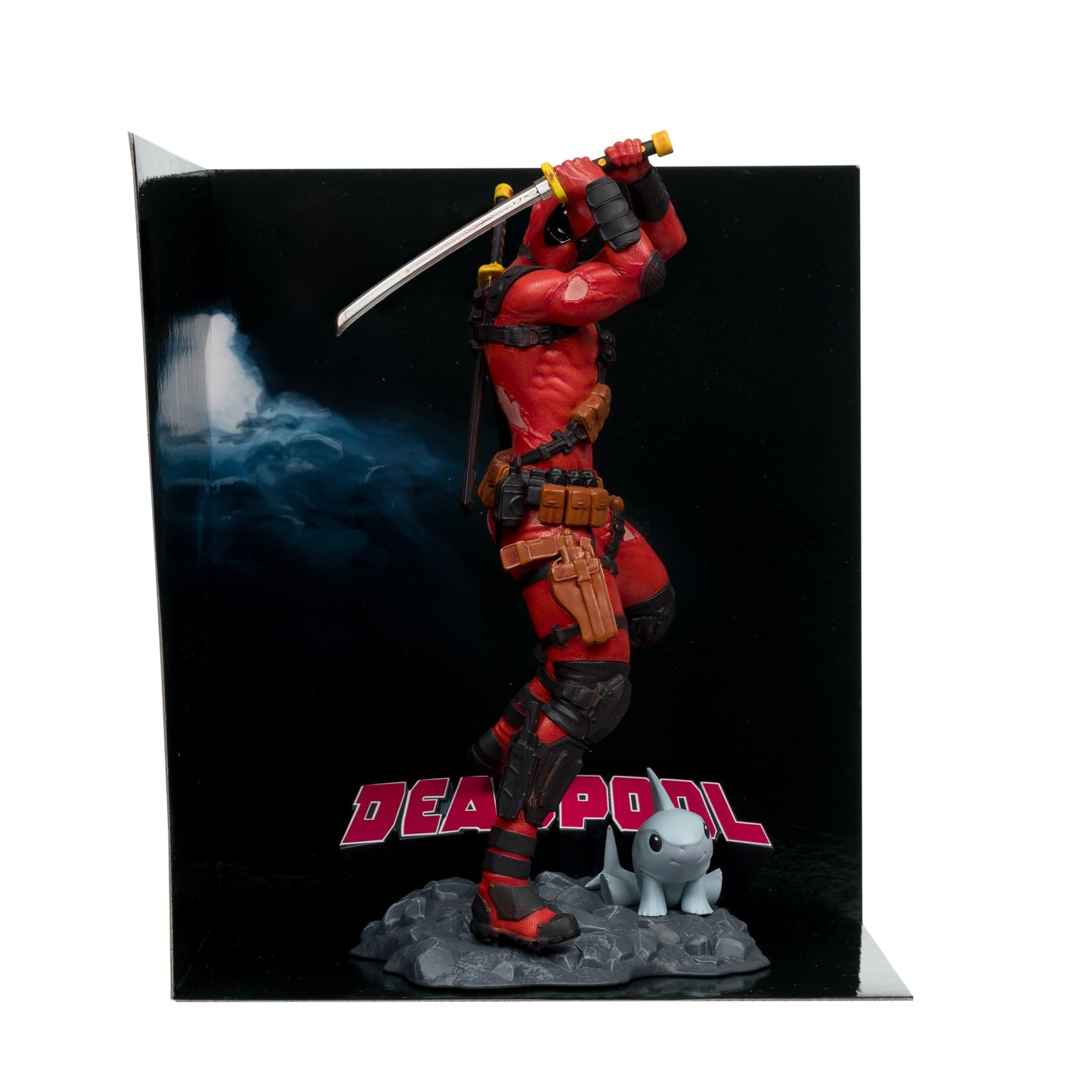 McFarlane Toys - Marvel Deadpool 1:10th Scale Collectible with Scene (Deadpool #1)