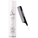 Shuga Aerosol Leave-In Conditioner, The Only Non-Silicone Aerosol Hair Spray Conditioner (w/Steel Pin Tail Comb) Sugar Hairspray (8 oz / 235 ml)