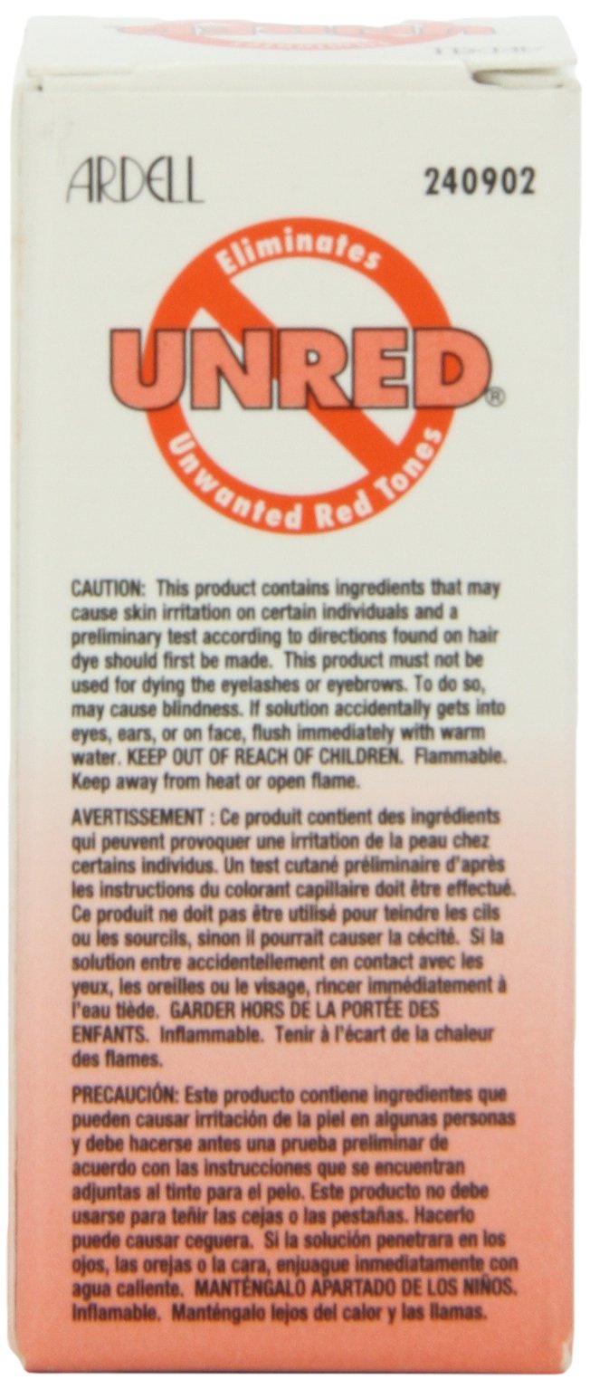 Ardell Hair Color Bottle, Unred, 0.25 Ounce