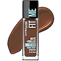 Maybelline New York Fit Me Matte Plus Pore Less Foundation, Java, 1 Fluid Ounce