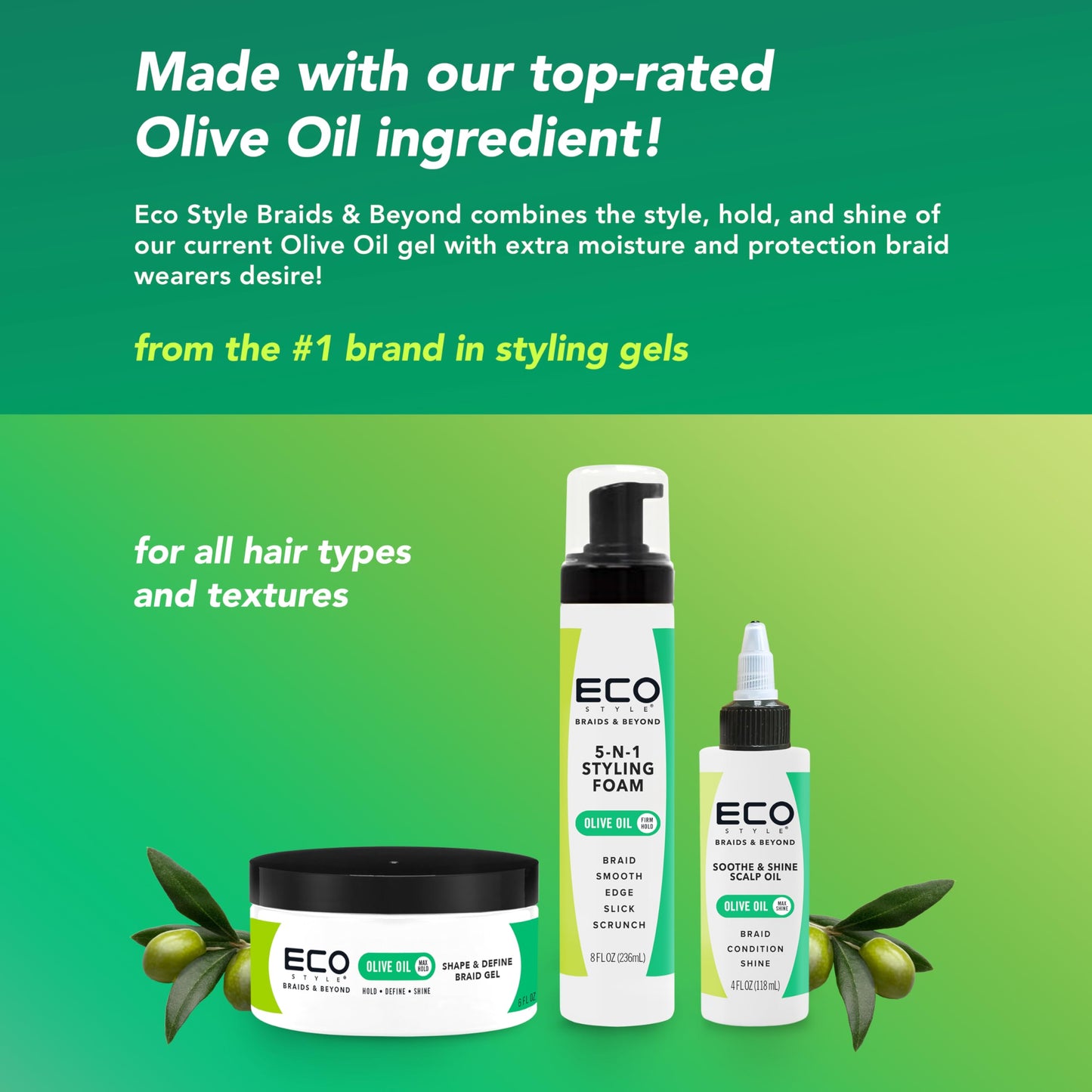 Eco Style Braids & Beyond Sooth & Shine Scalp Oil