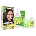 Garnier Nutrisse Nourishing Color Creme # 61 Light Ash Brown Hair Color For Unisex 1 Application
