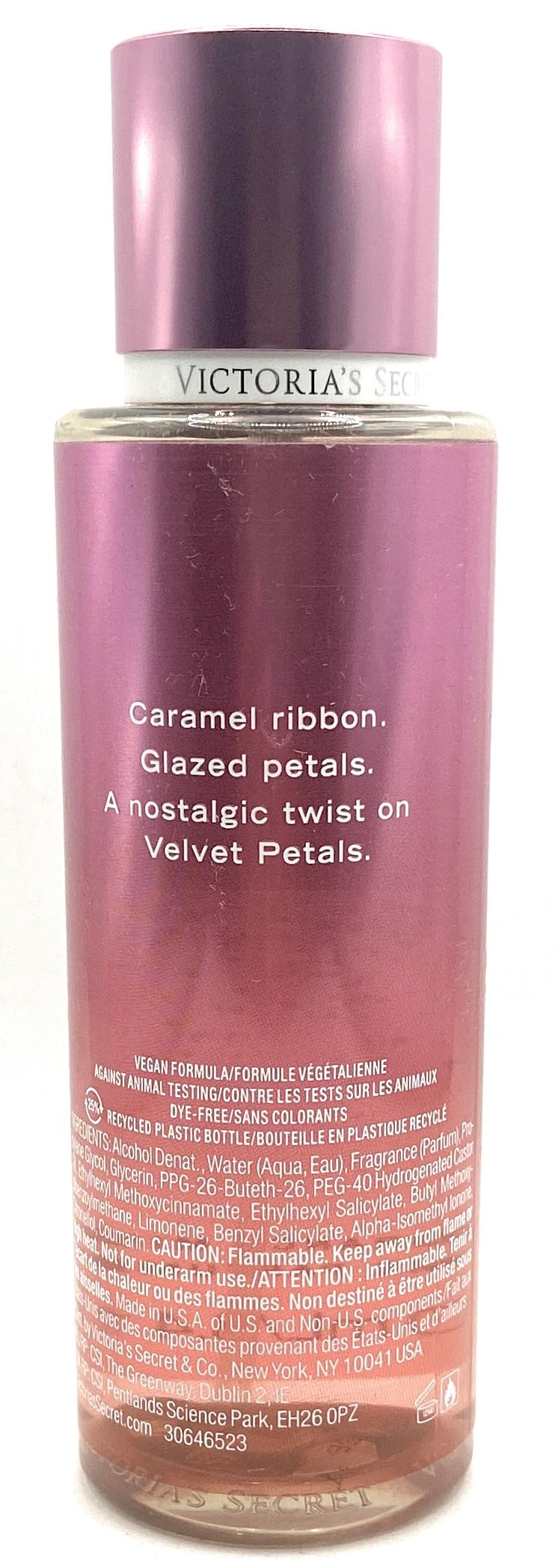 Victoria's Secret Velvet Petals Candied Fragrance Body Mist 8.4 Fluid Ounce Spray