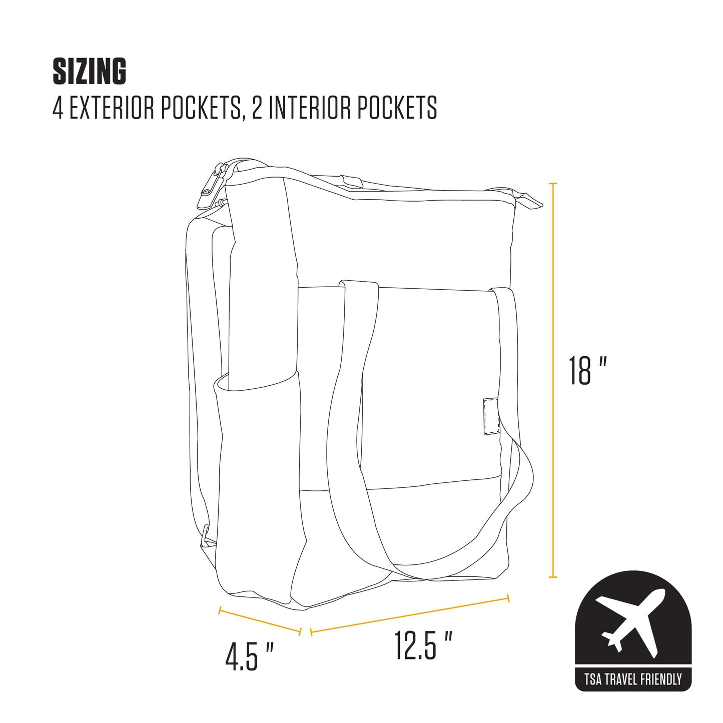 Carhartt Classic Convertible Backpack Tote, Durable Water Repellent Material W/ 17" Laptop Sleeve, Carhartt Brown