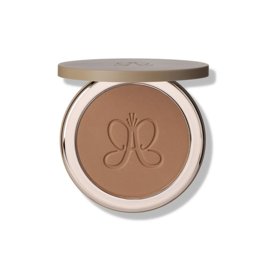 Anastasia Beverly Hills Smooth Blur Bronzer - Weightless Sun-Kissed Pressed Powder for Sculpting, Warming, and Blurring Skin Texture - Tropical Tan