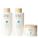 Raw Sugar The Moisture Smoothie Shampoo and Conditioner Set, Moisturize & Nourish Dry Hair, Bulk Shampoo and Conditioner with Coconut Oil, Agave