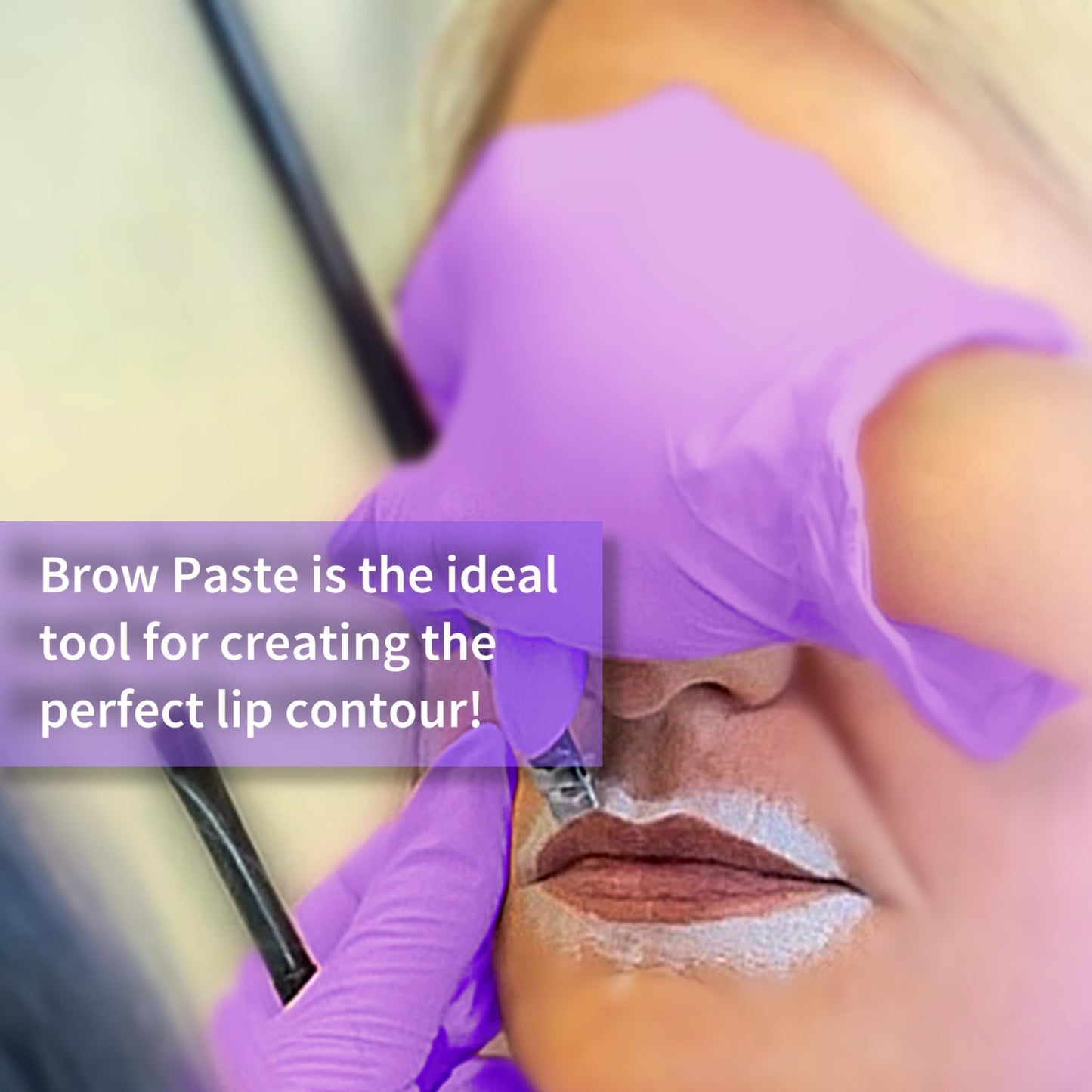 Eyebrow White Mapping Paste [Large 15g Bottle] Brow Mapping Paste, Eyebrow Contour for Microblading and PMU Supplies, Brow Design, Draw or Sketch the