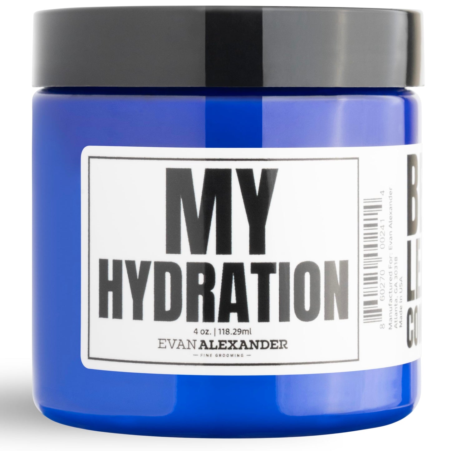Evan Alexander Fine Grooming MY Hydration Beard Leave-In Conditioner for Men - 4 oz, Hydrates, Softens, Eliminates Dryness, Tames Frizz, Promotes