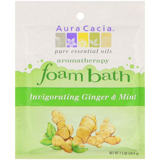 A/C Foam Bath Gingr Mnt Size 2.5z Beauty and Personal Care Aura Cacia