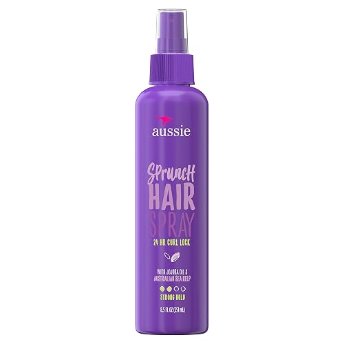 Aussie Non-Aerosol Hairspray with Jojoba Oil & Sea Kelp, Sprunch, 8.5 Fl Oz